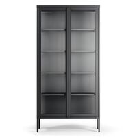 Store Schrank 90x180 cm Anthrazitgrau