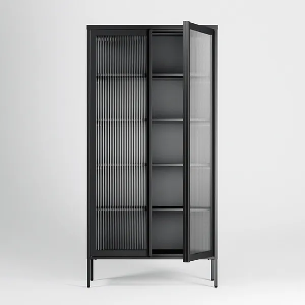 Store Schrank 90x180 cm Anthrazitgrau