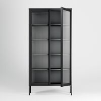 Store Schrank 90x180 cm Anthrazitgrau