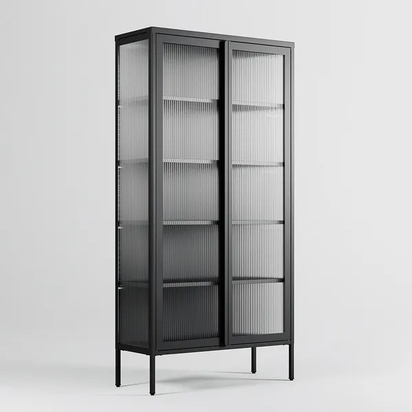 Store Schrank 90x180 cm Anthrazitgrau