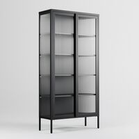 Store Schrank 90x180 cm Anthrazitgrau