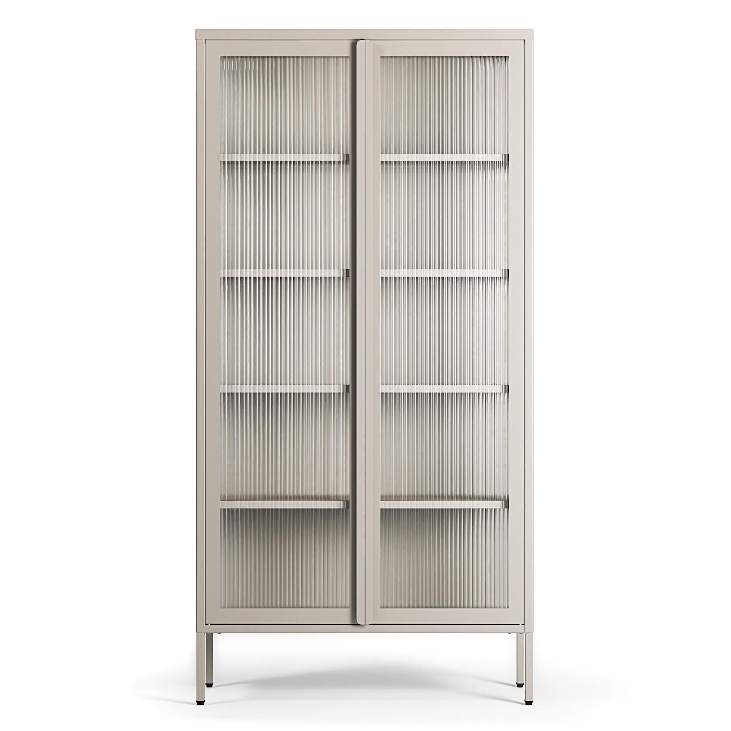 Store Skab 90x180 cm Pebble Grey