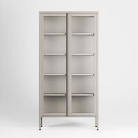 Store Kast 90x180 cm Pebble Grey