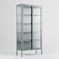 Store Skab 90x180 cm Slate Grey