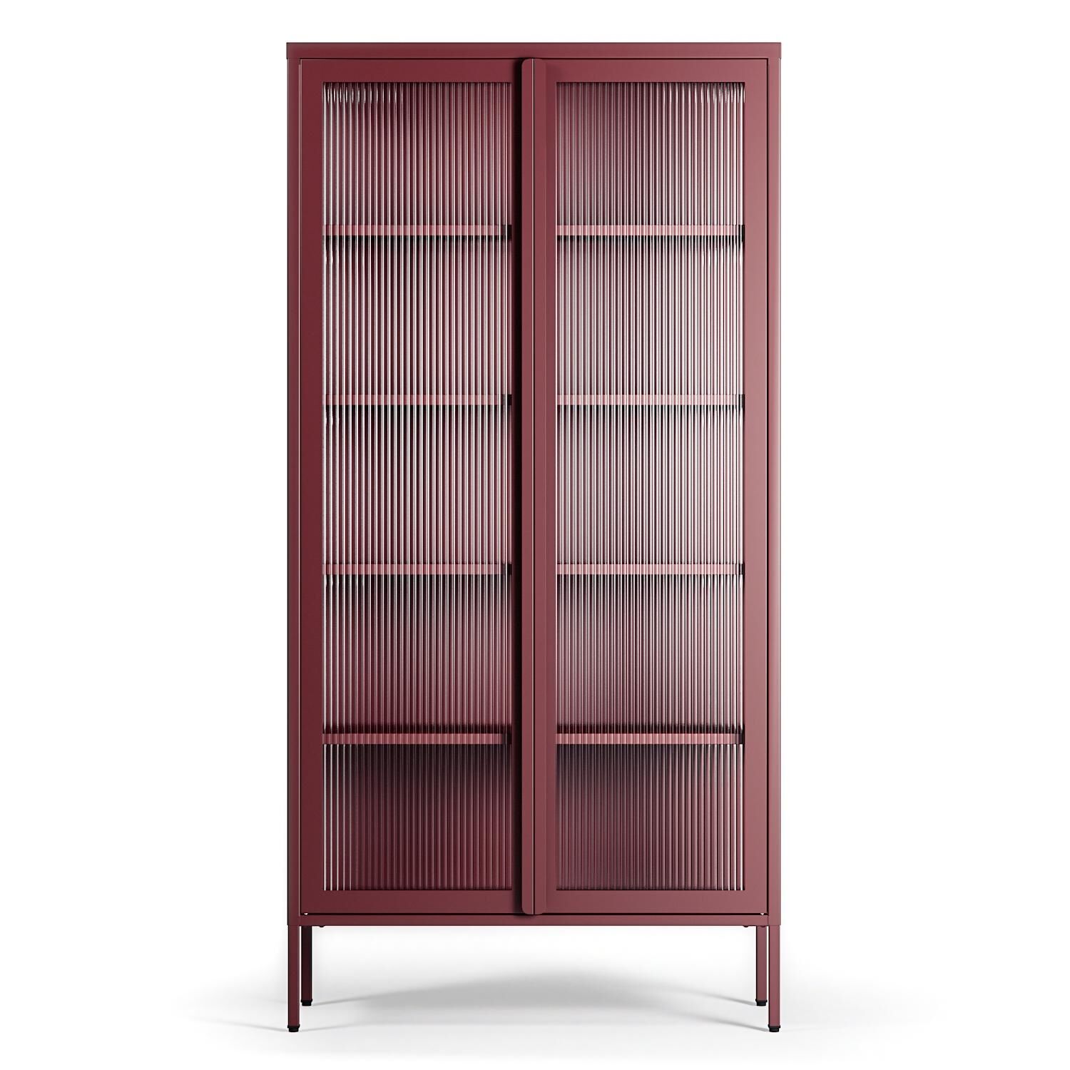 Store Skab 90x180 cm Bordeaux