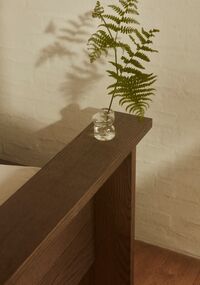 Hem Sengestel 180x200 Røget Rød Egetræ