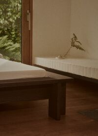 Hem Sengestel 180x200 Røget Rød Egetræ