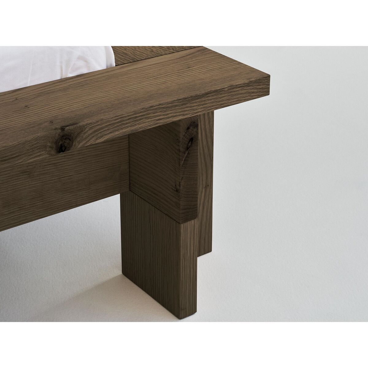 Hem Sengestel 180x200 Røget Rød Egetræ