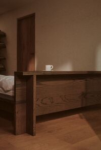 Hem Bedframe 150x210 Gerookt Rood Eiken