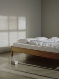Alken Bedframe Zonder Hoofdbord 140x200 Geolied Eiken