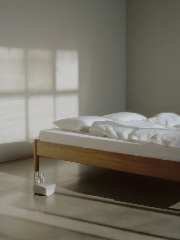 Alken Bed Frame Without Headboard 150x200 Oiled Oak