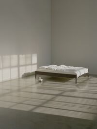 Alken Bed Frame Without Headboard 200x210 Smoked Oak