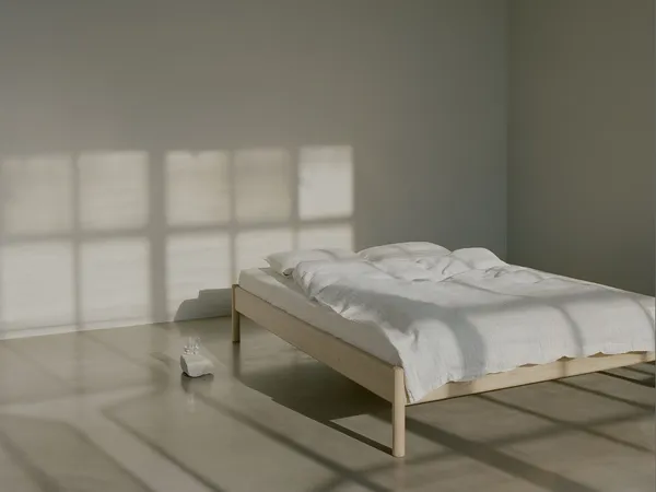 Alken Sängstomme utan Huvudgavel 180x210 Tvålbehandlad Ek