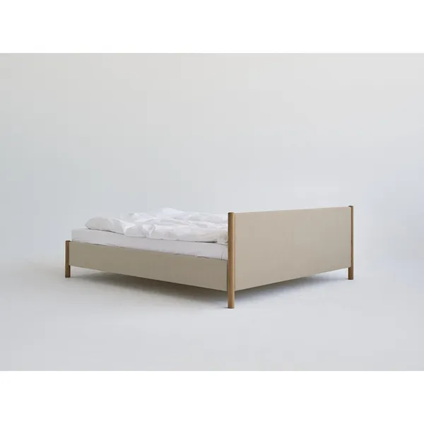 Veng Bedframe 140x200 Klei/Geolied Eiken