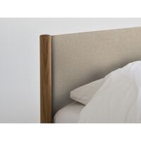 Veng Bedframe 200x200 Klei/Geolied Eiken