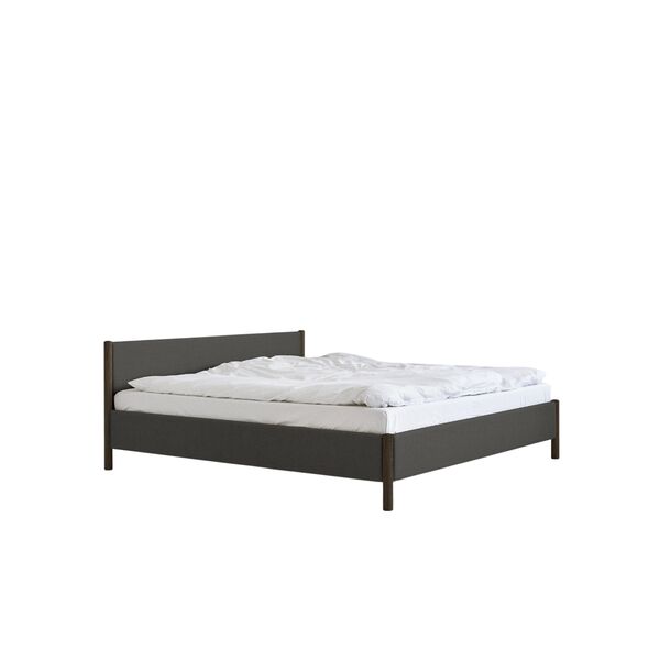 Struttura Letto Veng 150x210 Grigio Scuro/rovere Affumicato