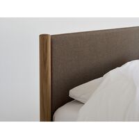 Veng Bedframe 200x200 Re-Wool 378/Geolied Eiken