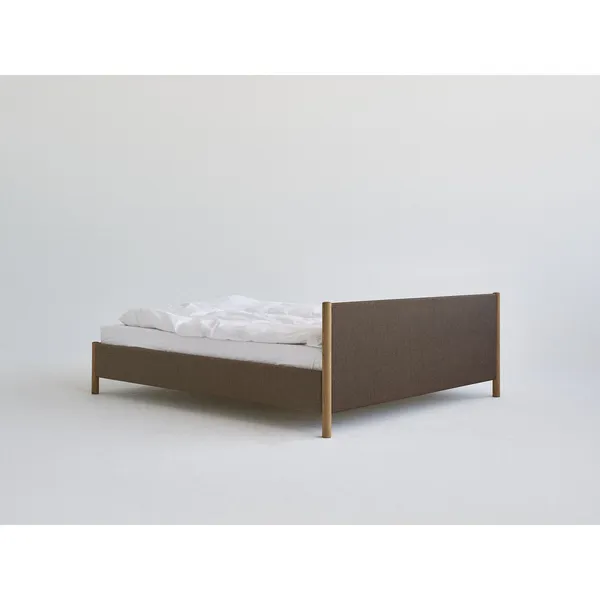 Veng Bedframe 150x210 Re-Wool 378/Geolied Eiken