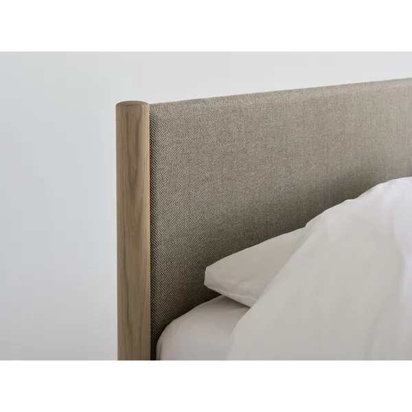 Veng Bedframe 140x200 Re-Wool 218/Zeepbehandeld Eiken