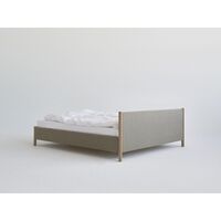 Veng Bedframe 150x200 Re-Wool 218/Zeepbehandeld Eiken