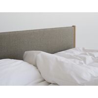Veng Bedframe 200x200 Re-Wool 218/Zeepbehandeld Eiken