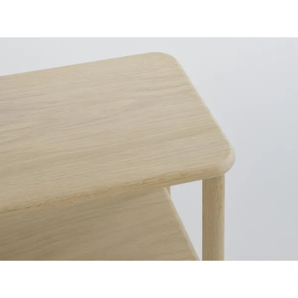Alling Side Table H44 Soap Treated Oak
