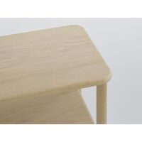 Alling Side Table H44 Soap Treated Oak