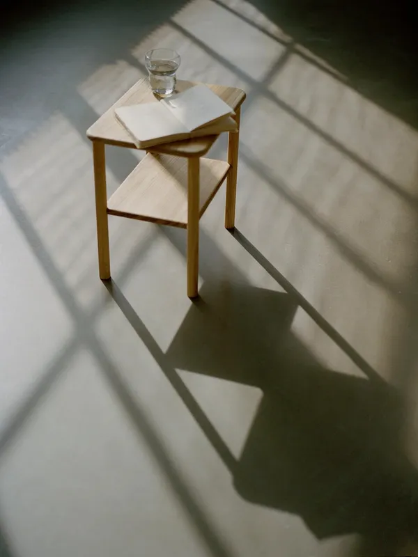 Alling Side Table H40 Smoked Oak
