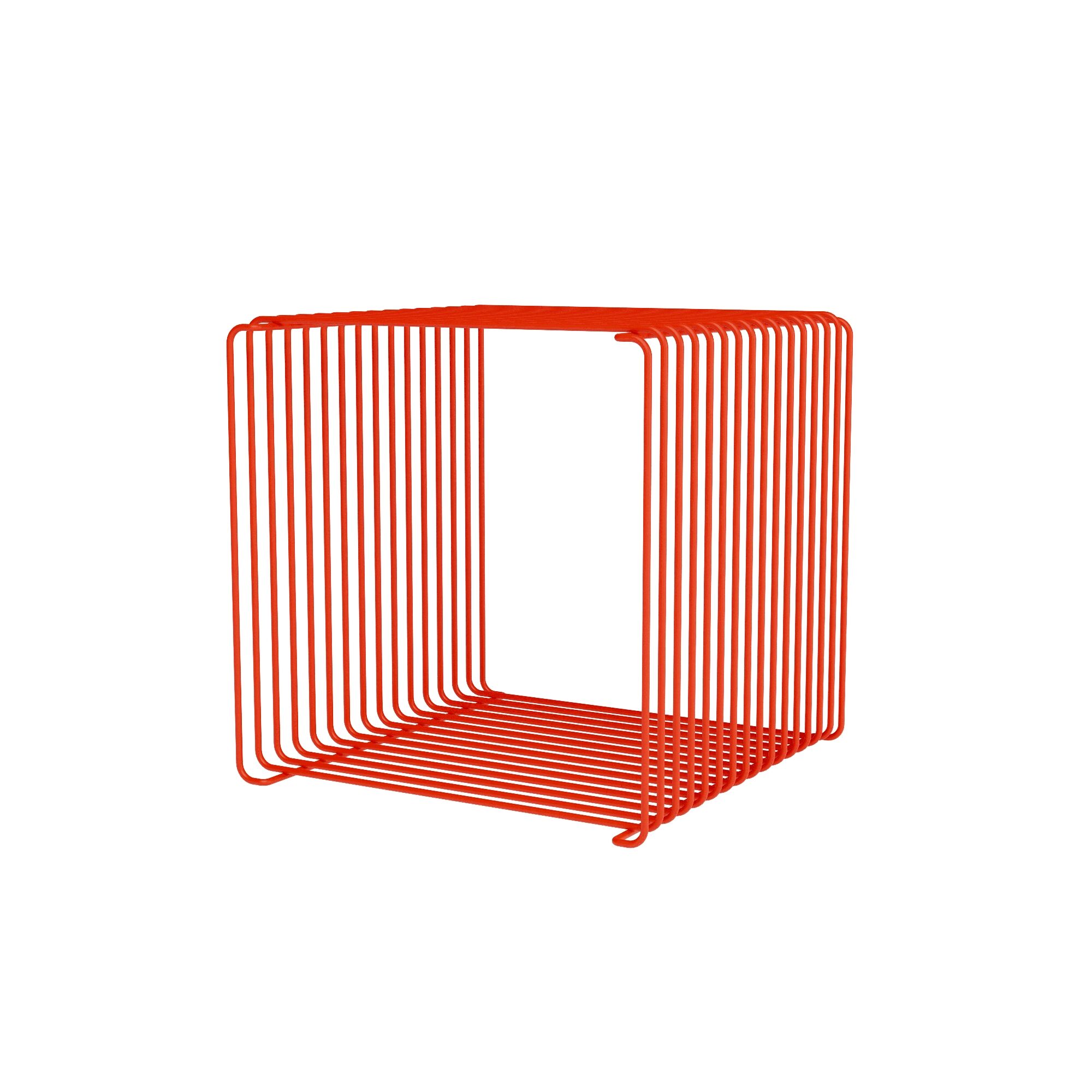 Bibliothèque Simple Panton Wire 145-Rosehip 14 x 14"."