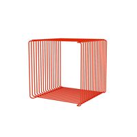 Panton Wire Single Bookcase 145-Rosehip 14" x 14".