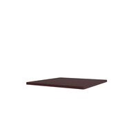 Panton Draht-Deckplatte 07 – Schwarz/Rot, 34,8 cm x 34,8 cm
