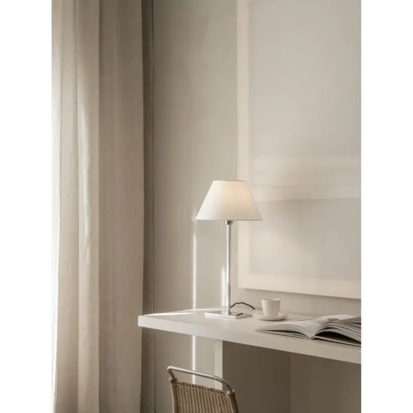 Mika Table Lamp Base Silver