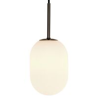 Noor Pendel Lille Opal/Sort