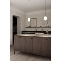 Noor Pendel Lille Opal/Sort