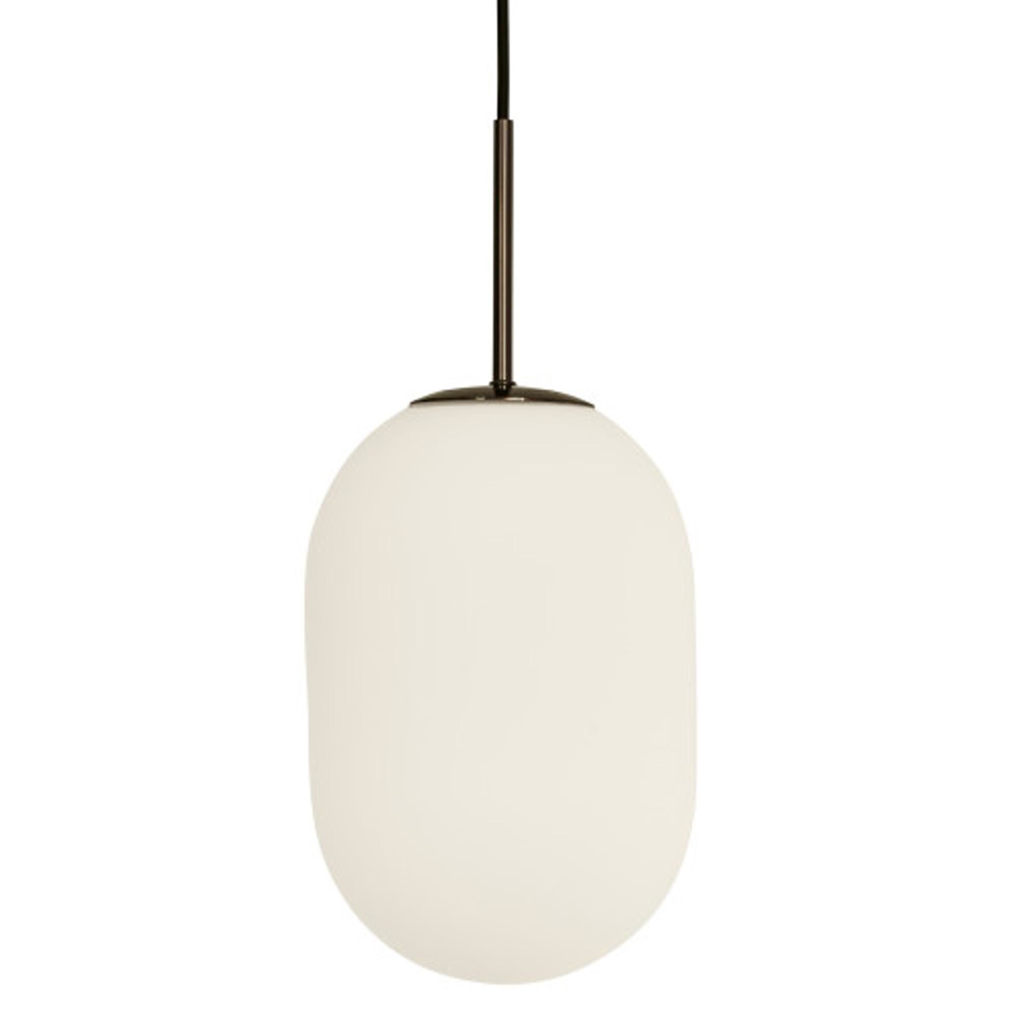 Suspension Noor Medium Opale/ Noir