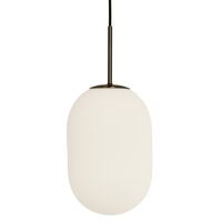 Noor Taklampe Medium Opal/ Sort