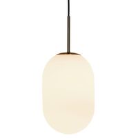 Noor Taklampe Medium Opal/ Sort