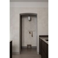 Noor Taklampe Medium Opal/ Sort