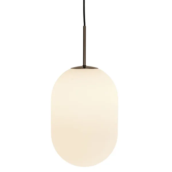Noor Pendant Large Opal/ Black