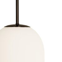 Noor Pendant Large Opal/ Black