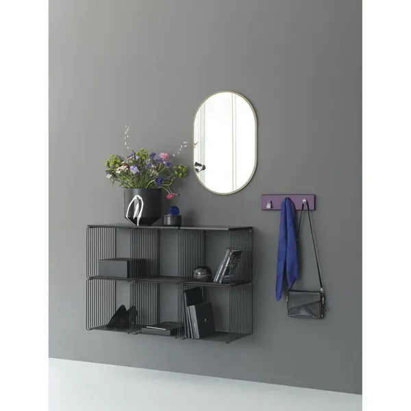 Panton Wire Extended Shelf 145-Rosehip 70 cm x 34.8 cm