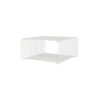 Panton Wire Half Height Bookcase 38-Snow 17.2 cm x 34.8 cm