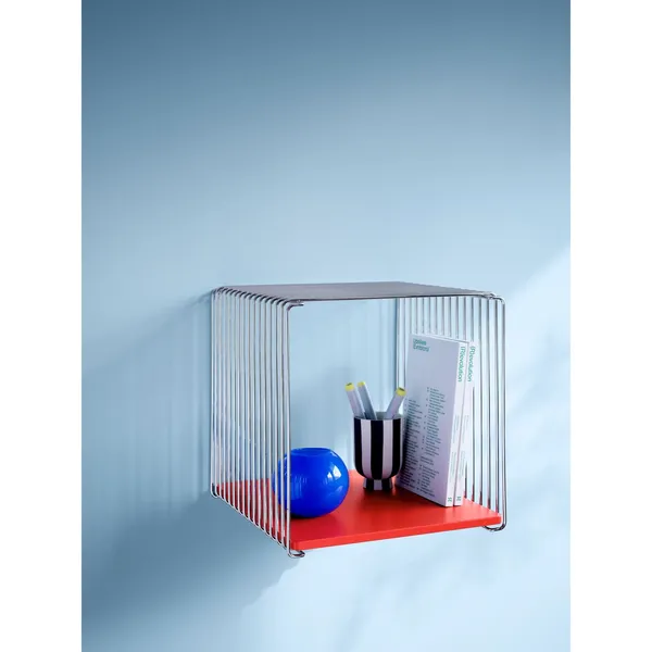 Panton Wire Insert Shelf 136-Pine 33 cm x 34.8 cm