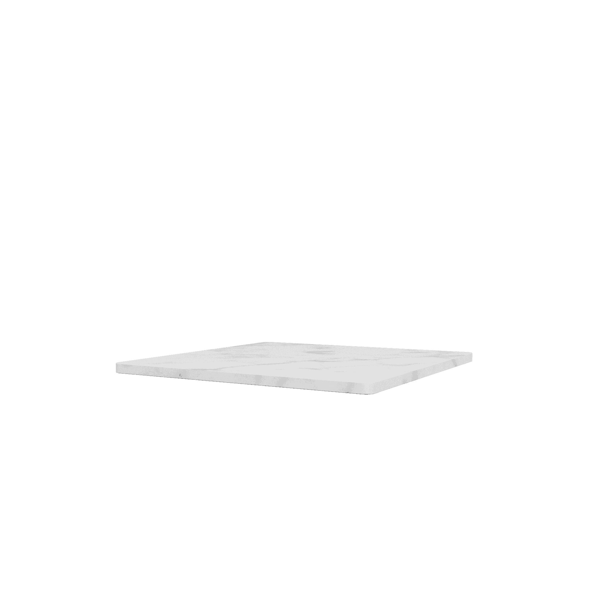 Panton Wire Toppallerken 992 - Hvit Marmor 34,8 cm x 34,8 cm