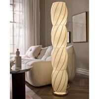 Cocoon Stehleuchte Weiß/Chrom