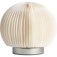 Folia Table Lamp White/Chrome