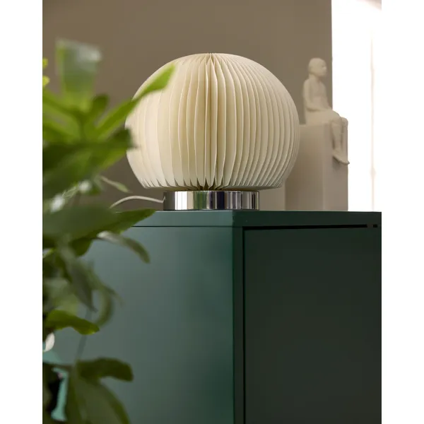 Folia Table Lamp White/Chrome