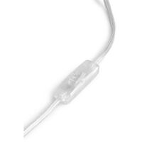 Runa Table Lamp Chrome/Opal