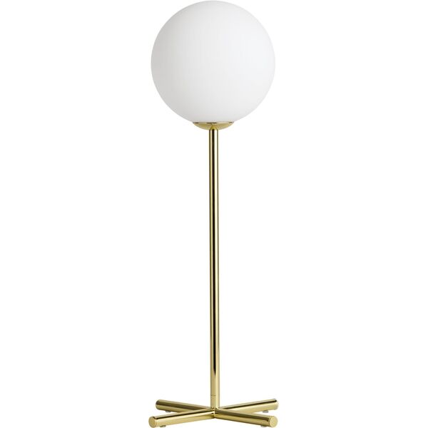 Runa Lampa Stołowa Mosiądz/Opal