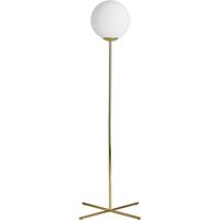 Runa Stehleuchte Messing/Opal